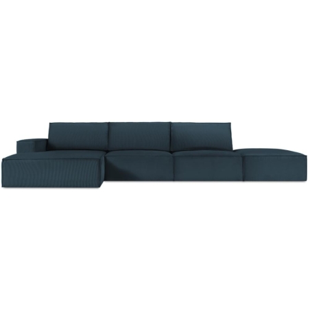 Corner sofa 5 seater. Carlo in Milo Casa corduroy fabric