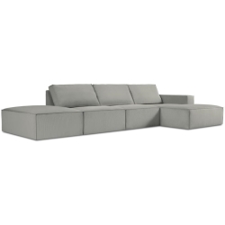 Corner side: Rights Kolor tapicerki: shades of grey Sztruks: Light Gray Fjo08 