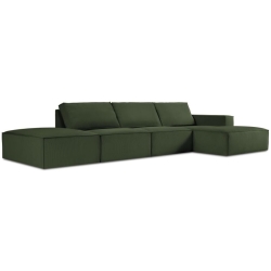 Corner side: Rights Kolor tapicerki: shades of green Sztruks: Bottle Green Fjo77 