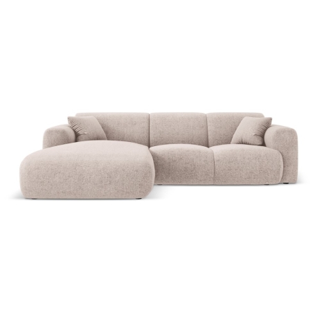 Sofa narożna 4-osobowa Nolio 260x170 Cosmopolitan design beżowa lewa