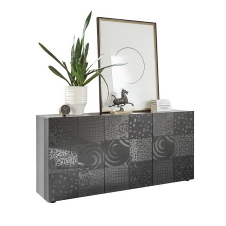 Miro 3-door chest of drawers MC Accent