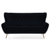 Sofa 3 Voss Gala Collezione czarna