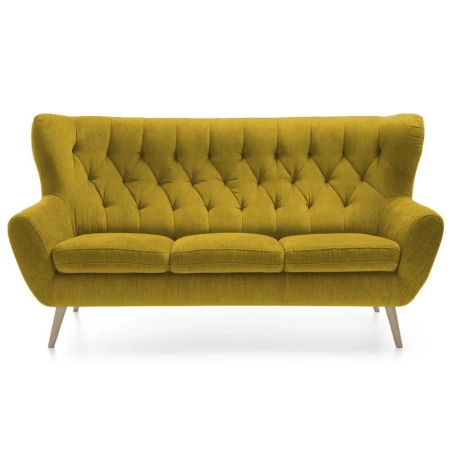 Gala Collezione kolory nóżek - Dąb efekt wosku, kolor - odcienie żółtego, Gala Tkaniny Gr.A - Solo 258