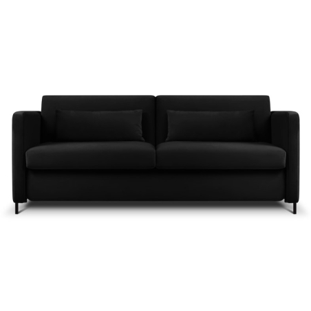 Sofa 2-osobowa Yanis Christian Lacroix welur czarny