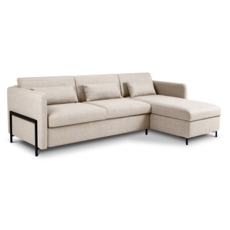 4-seater sofa bed Yanis Structural fabric Christian Lacroix
