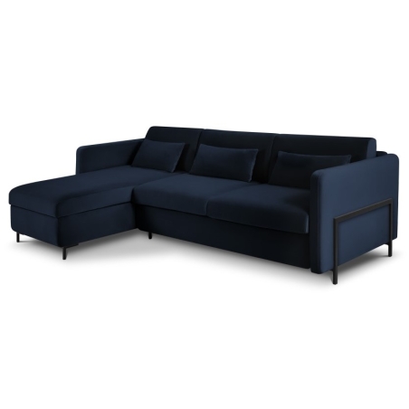 4-seater sofa bed Yanis Velour Christian Lacroix
