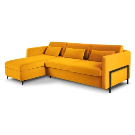 4-seater sofa bed Yanis Velour Christian Lacroix