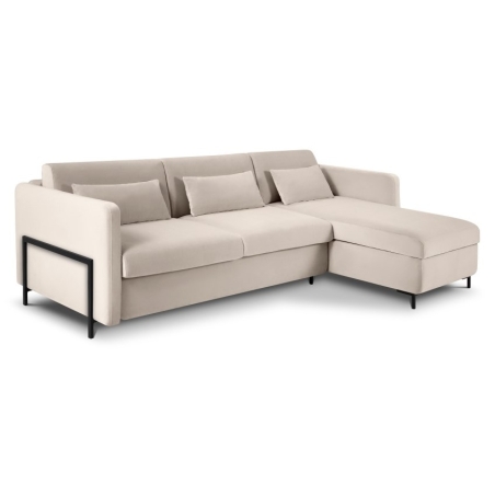 4-seater sofa bed Yanis Velour Christian Lacroix