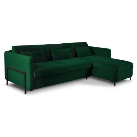 4-seater sofa bed Yanis Velour Christian Lacroix