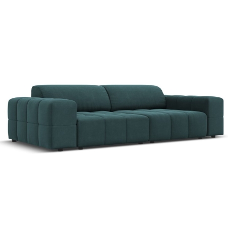 Luc three-seater sofa in velour by Christian Lacroix