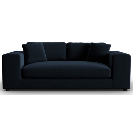 Sofa trzyosobowa Tendance aksamit Christian Lacroix ciemny niebieski