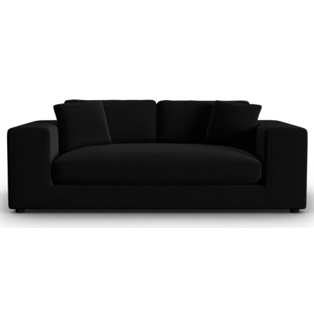 Sofa trzyosobowa Tendance aksamit Christian Lacroix czarny Sofa trzyosobowa Tendance aksamit Christian Lacroix czarny