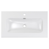 Umywalka meblowa jednokomorowa FLY WHITE GLOSS UM 80-46 DP ( E-8073-80 ) COMAD