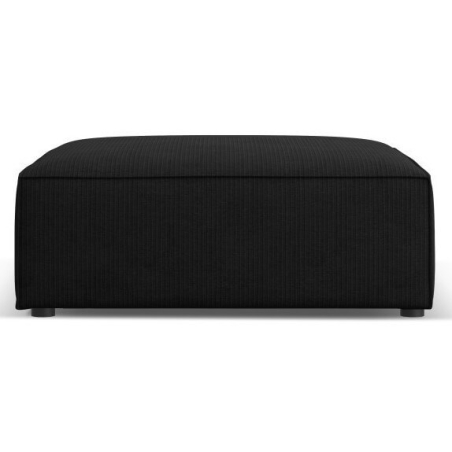 kolor - odcienie czerni, Szenil z efektem sztruksu Arendal Cosmopolitan-design - Noir (Bra6)