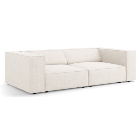 Arendal 3S 3-seater sofa chenille with corduroy effect Cosmopolitan Design