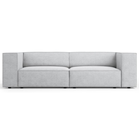 Sofa 3-osobowa Arendal szenil z efektem sztruksu Cosmopolitan Design jasny szary