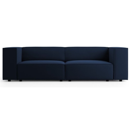 Sofa 3-osobowa Arendal welur Cosmopolitan Design granatowy