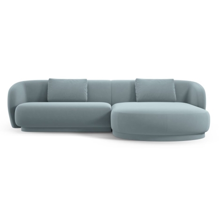 Camden 4-seater sofa bed in velour Cosmopolitan-design