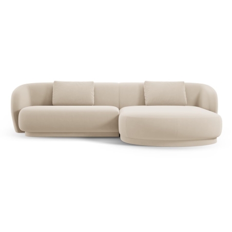 Camden 4-seater sofa bed in velour Cosmopolitan-design