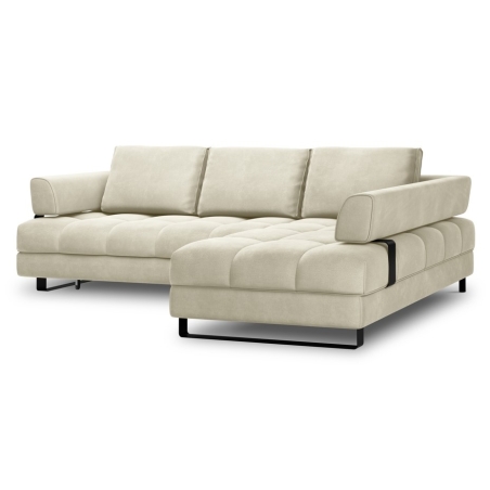 Corner side - Rights, colour - Cream shades, Aksamit Clinton Cosmopolitan-design - Light Beige (Mon02)