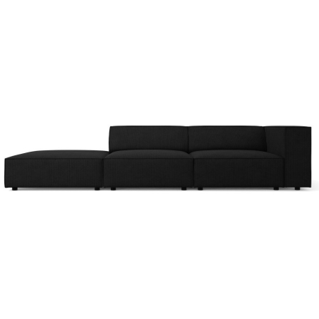 4-seater chenille sofa with corduroy effect Arendal 3 SO L/P Cosmopolitan Design