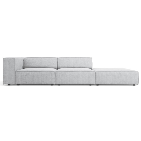 4-seater chenille sofa with corduroy effect Arendal 3 SO L/P Cosmopolitan Design