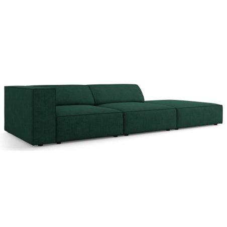 4-seater chenille sofa with corduroy effect Arendal 3 SO L/P Cosmopolitan Design
