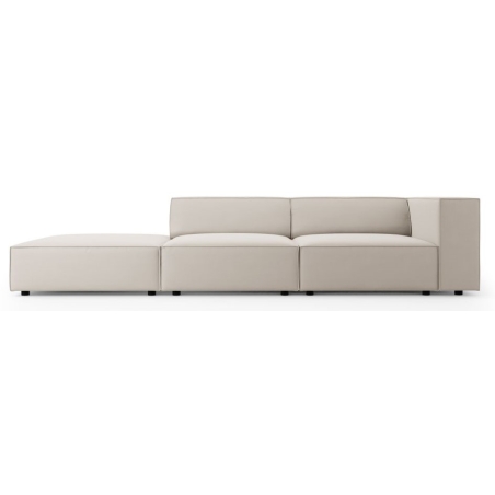 Arendal 4-seater velour sofa 3SO L/P Cosmopolitan Design