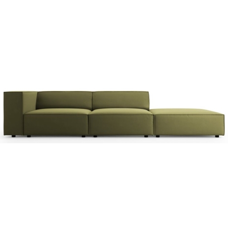Arendal 4-seater velour sofa 3SO L/P Cosmopolitan Design