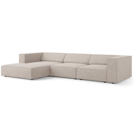 Narożnik 4-osobowy Arendal szenil z efektem sztruksu Cosmopolitan Design