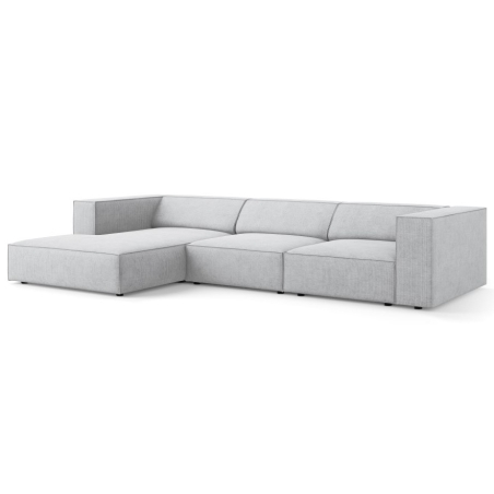 Arendal 4-seater corner sofa chenille with corduroy effect Cosmopolitan Design