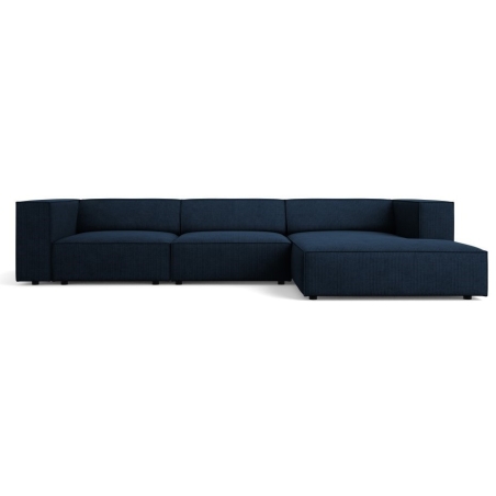 Arendal 4-seater corner sofa chenille with corduroy effect Cosmopolitan Design