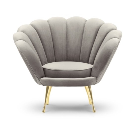 colour - shades of beige, Welur Magic Velvet Kingston Cosmopolitan-design - Beige Clair (Riv21), Nogi Kingston Cosmopolitan-design - Gold metal