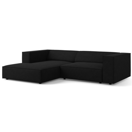 Arendal 3-seater corner sofa chenille with corduroy effect Cosmopolitan Design