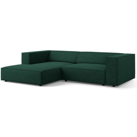 Arendal 3-seater corner sofa chenille with corduroy effect Cosmopolitan Design
