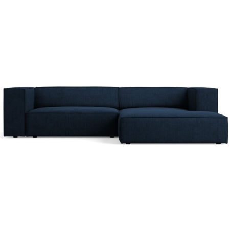 Arendal 3-seater corner sofa chenille with corduroy effect Cosmopolitan Design