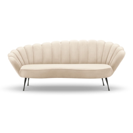 colour - Cream shades, Welur Magic Velvet Kingston Cosmopolitan-design - Beige Clair (Ma2201), Nogi Kingston Cosmopolitan-design - Black Pearl Metal