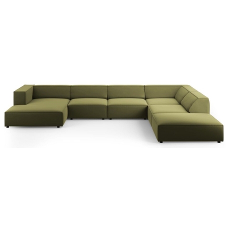 7-seater sofa Arendal velour Cosmopolitan Design