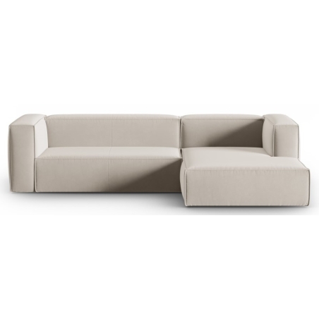 Mackay velour 4-seater sofa bed Cosmopolitan Design
