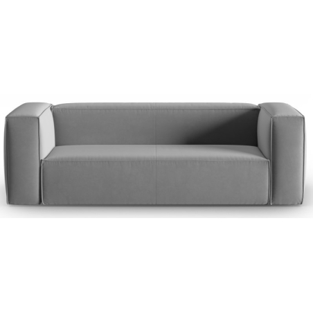 Sofa 3-osobowa Mackay welur Cosmopolitan Design jasny szary