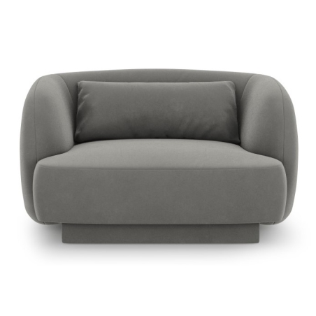 colour - shades of grey, Welur Tulum Cosmopolitan-design - Gris Clair (Blu13)