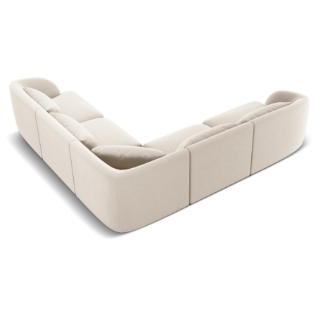 Tulum 5-seater sofa bed in velour Cosmopolitan-design