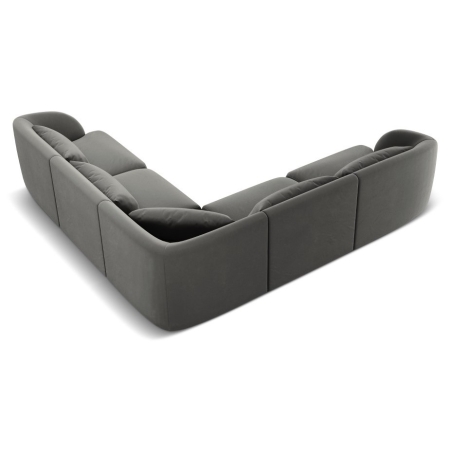 Tulum 5-seater sofa bed in velour Cosmopolitan-design