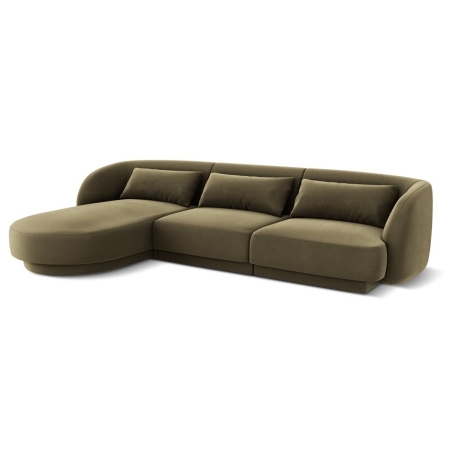 Tulum 4-seater sofa bed in velour Cosmopolitan-design