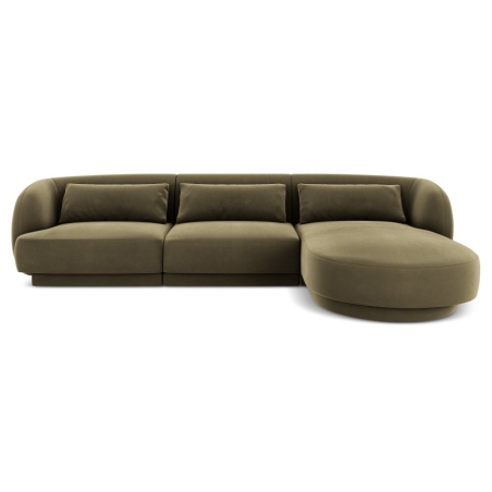 Tulum 4-seater sofa bed in velour Cosmopolitan-design