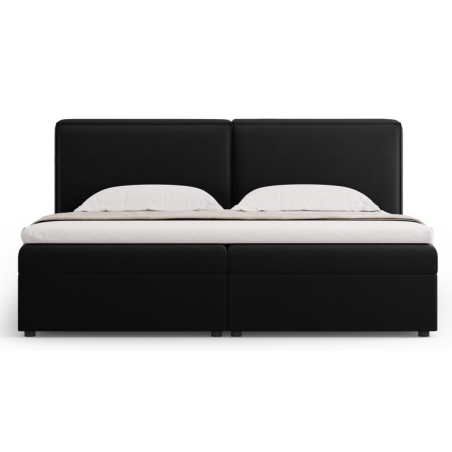 colour - shades of black, Velour Arendal bed Cosmopolitan Design - Noir (Blu19)