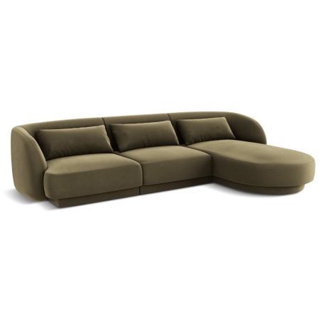 Tulum 4-seater sofa bed in velour Cosmopolitan-design