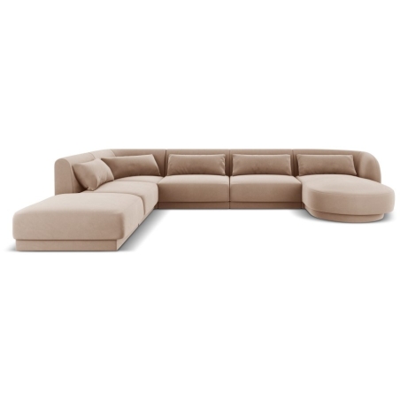 Tulum 6-seater sofa bed in velour Cosmopolitan-design