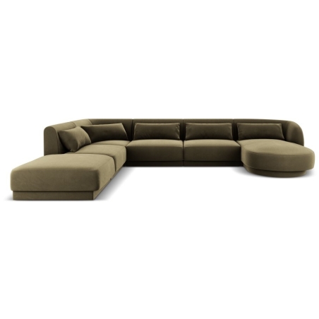 Tulum 6-seater sofa bed in velour Cosmopolitan-design
