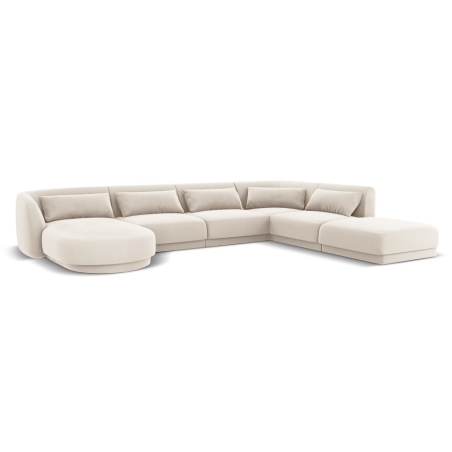 Tulum 6-seater sofa bed in velour Cosmopolitan-design